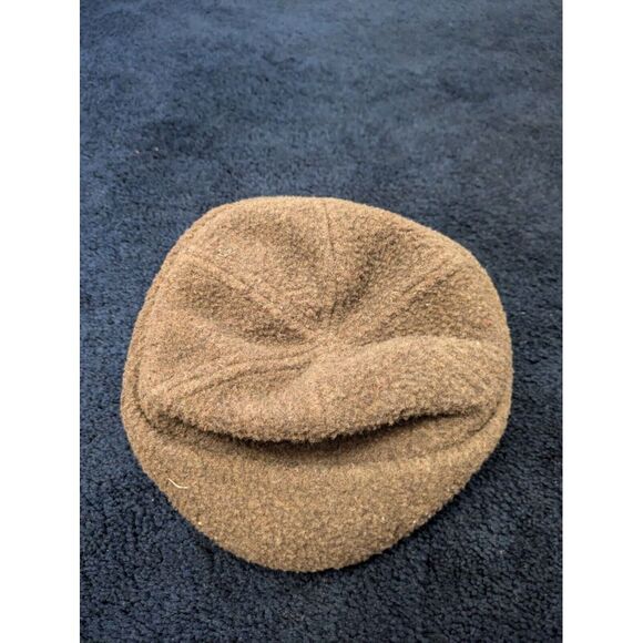 Other - Vintage‎ Wool Hat with Button  Neck Strap.